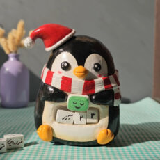 مجسمه مدل تقویم پنگوئن