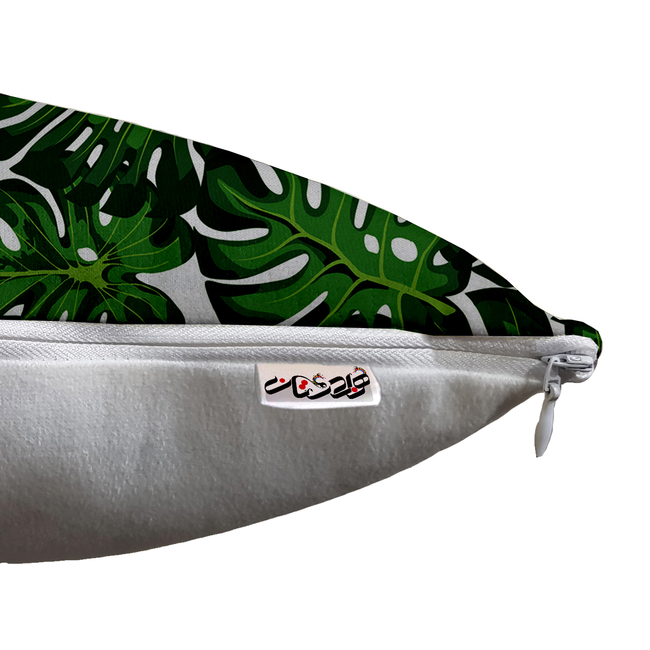 کاور کوسن هزاردستان طرح برگ ها مدل co598 مجموعه 4 عددی