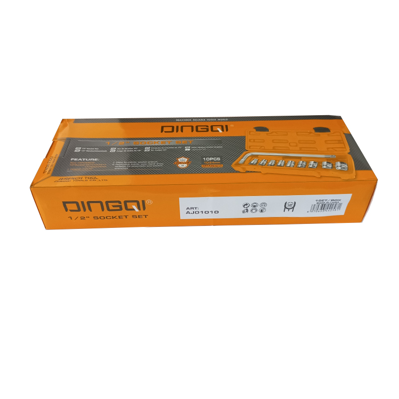 آچار بکس دینگشی مدل di-10 مجموعه 10 عددی