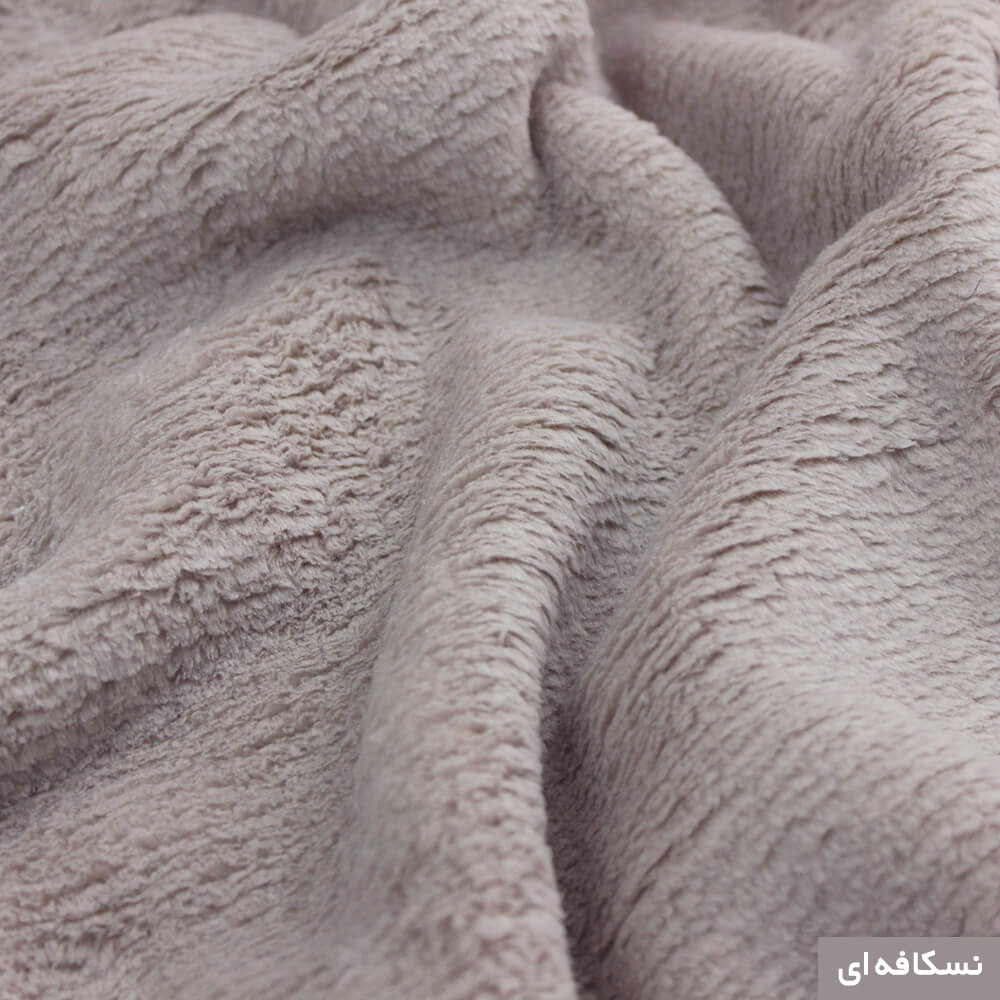 شال مبل شاران هوم مدل مخملی طرح ساده سایز 100×180 سانتی متر