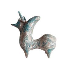 مجسمه سفالی مدل گاو املش کد 01