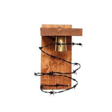 لوستر دیواری چوبی کد 05