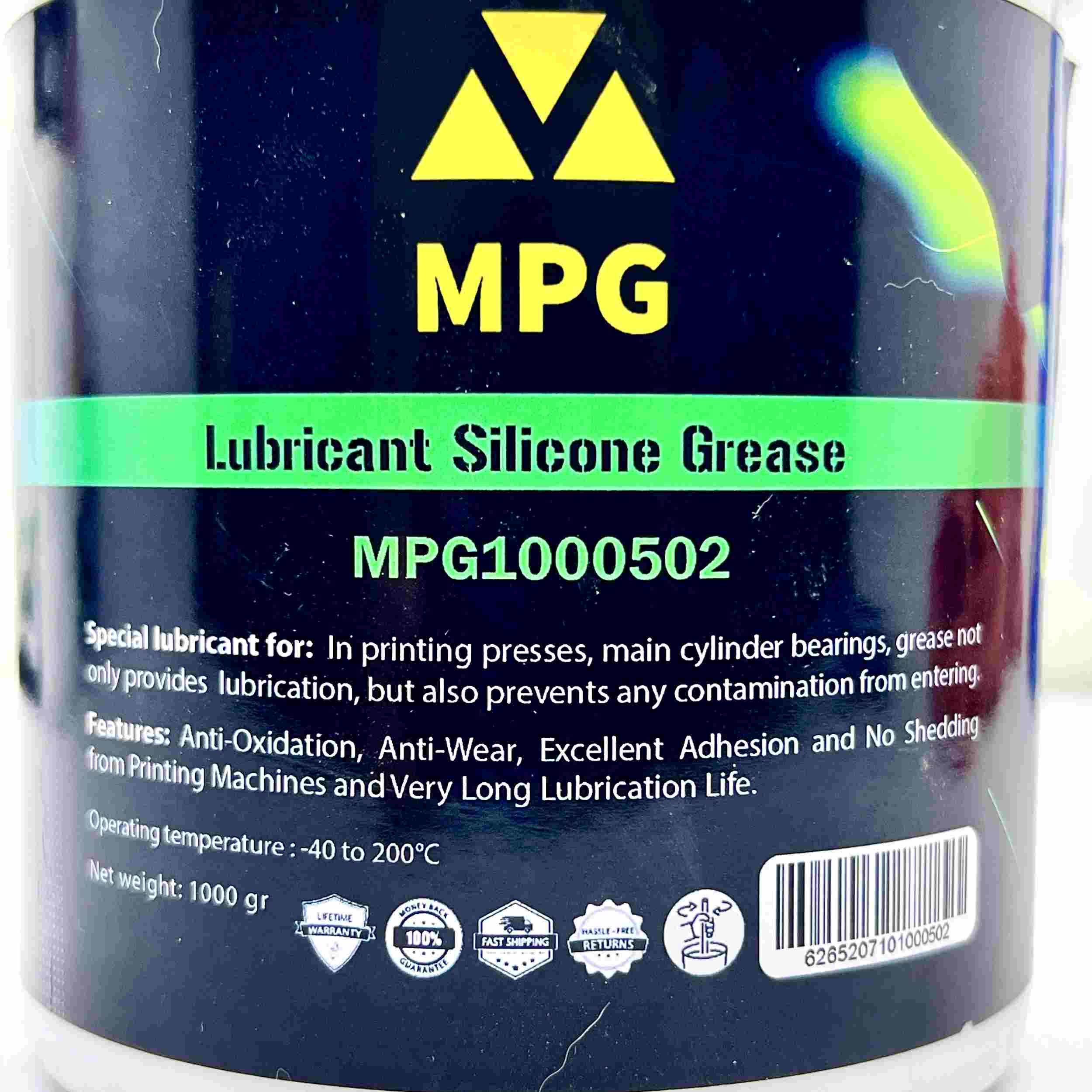گریس سیلیکونی روانکار ام پی جی مدل 502 وزن 1000 گرم