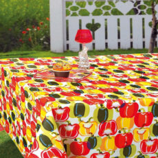 رومیزی رزین تاژ طرح فلفل دلمه کد 120