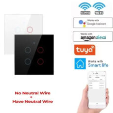 کلید لمسی هوشمند تویا مدل Smart touch switch