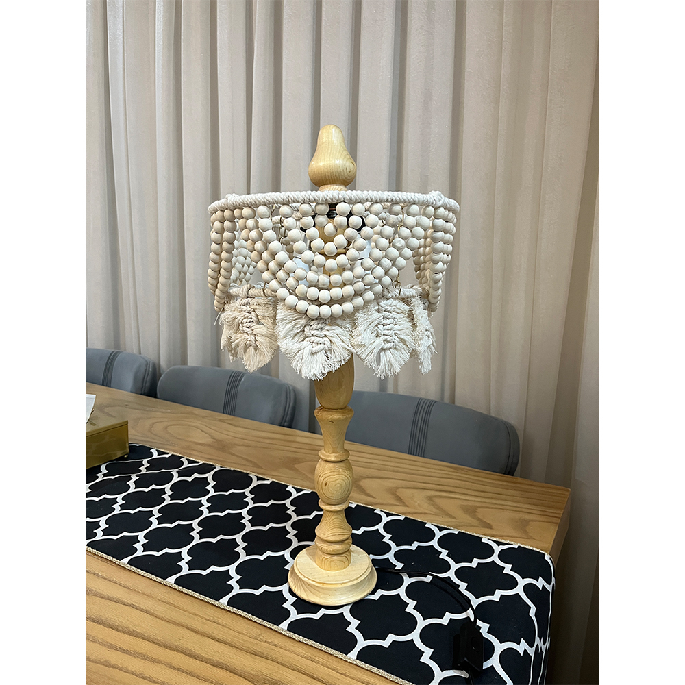 آباژور مدل چوبی مراکشی کد 30