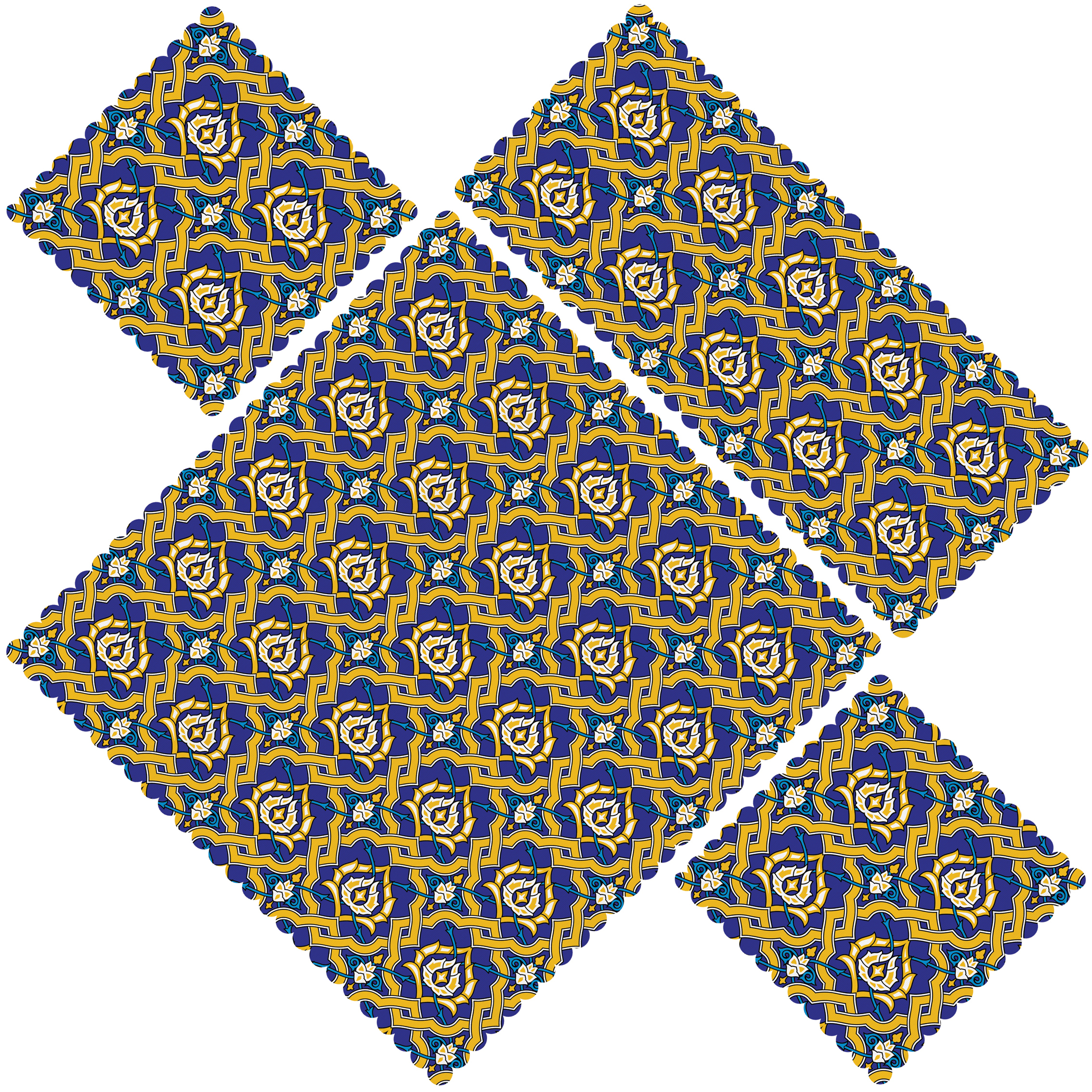 ست رومیزی 4 تکه مدل S31-42098