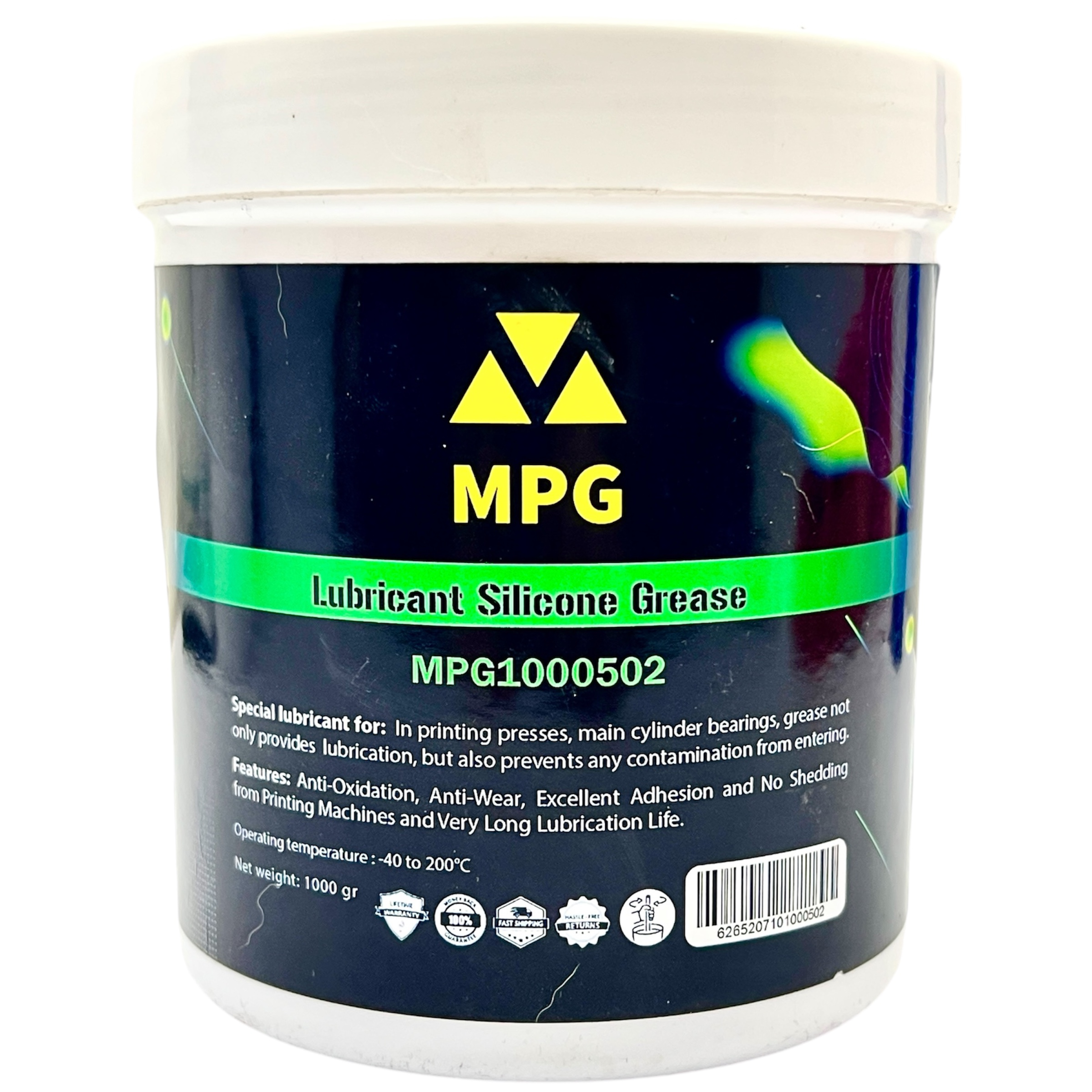 گریس سیلیکونی روانکار ام پی جی مدل 502 وزن 1000 گرم