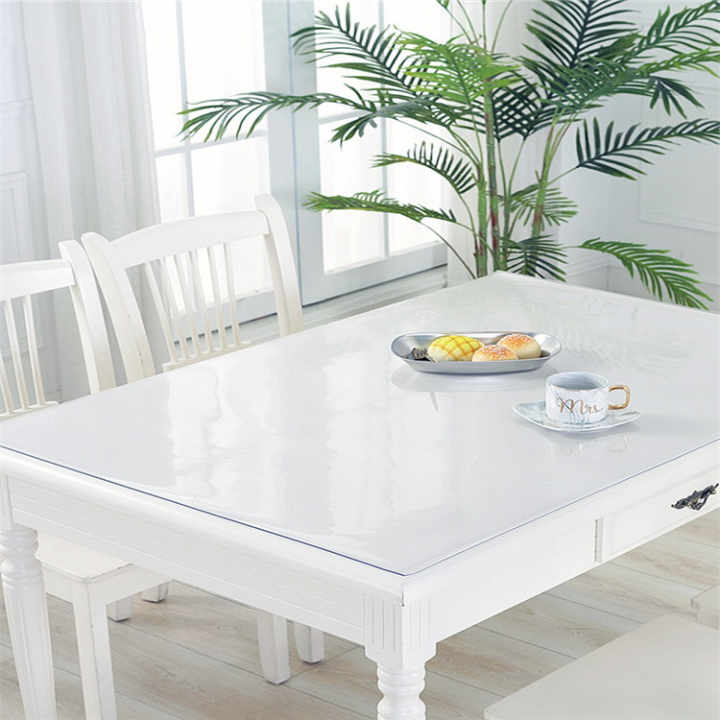 طلق رومیزی مدل کریستال ضخیم کد A100-T180 سایز 180×100 سانتی متر