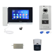 مجموعه دربازکن تصویری کارتی تابا مدل 1070PRO-1860CR یک واحدی به همراه محافظ ولتاژ مانیتور