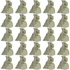 مجسمه مدل گیفت عقد و عروسی بسته 25 عددی