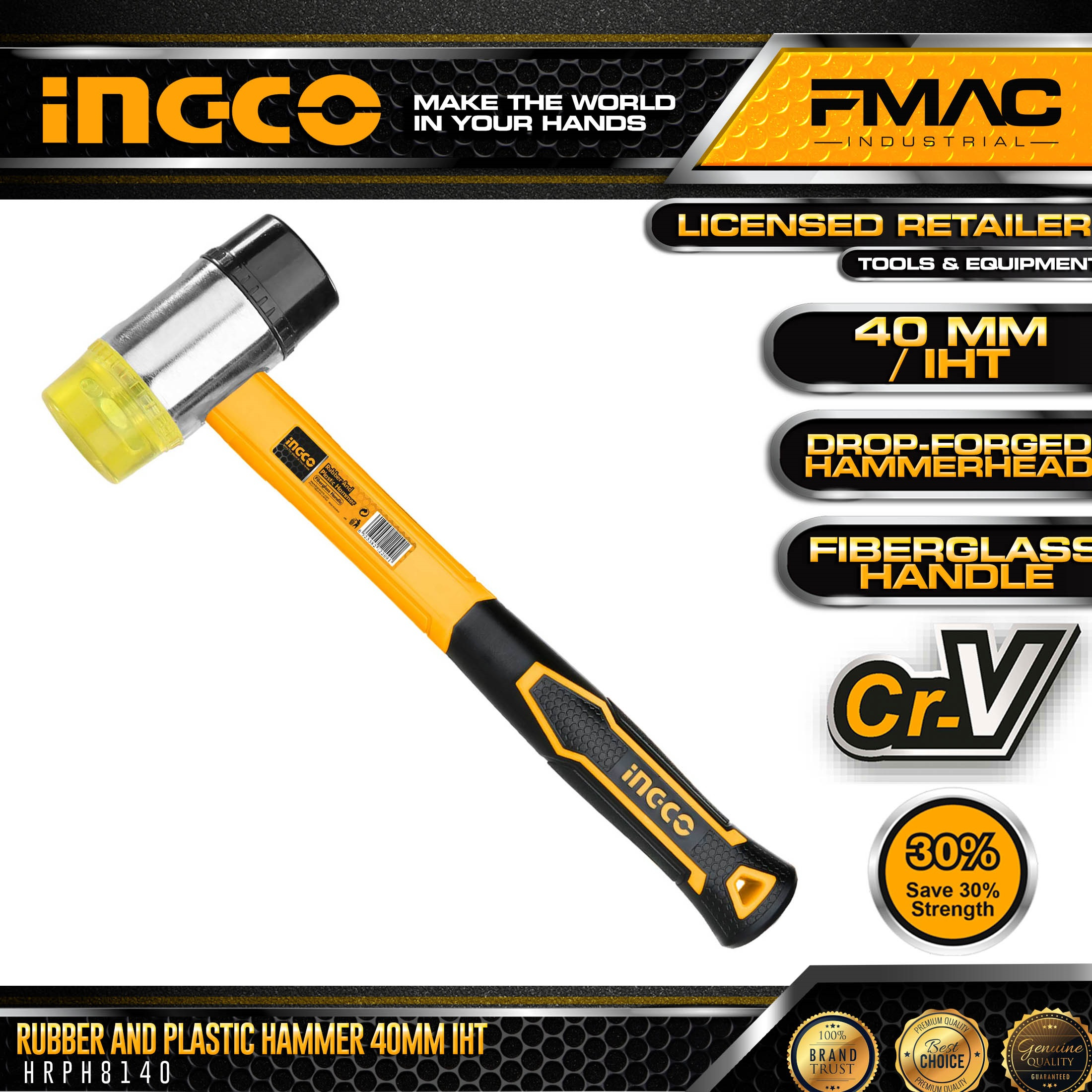 چکش مکانیکی اینکو مدل HRPH8140 وزن 510 گرم