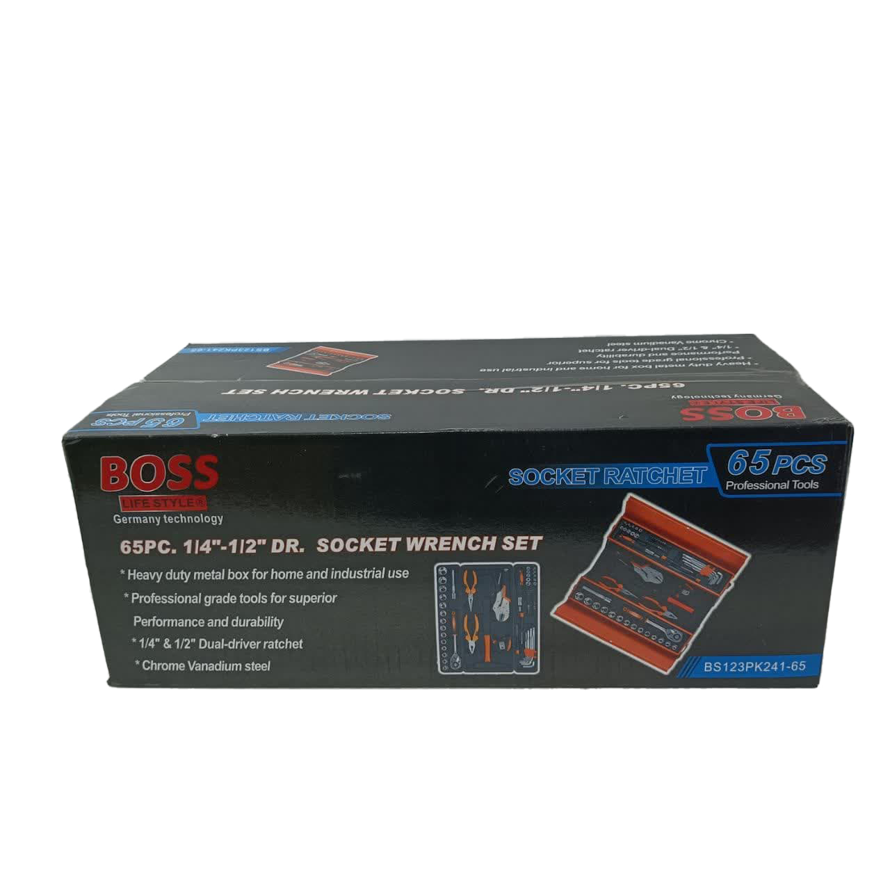 مجموعه 65 عددی ابزار باس مدل 65-pcs