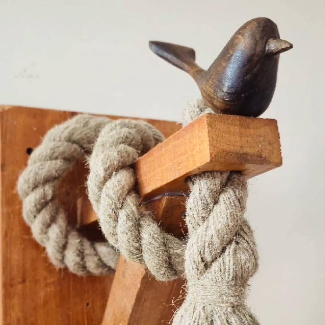 چراغ آویز چوبی مدل 01