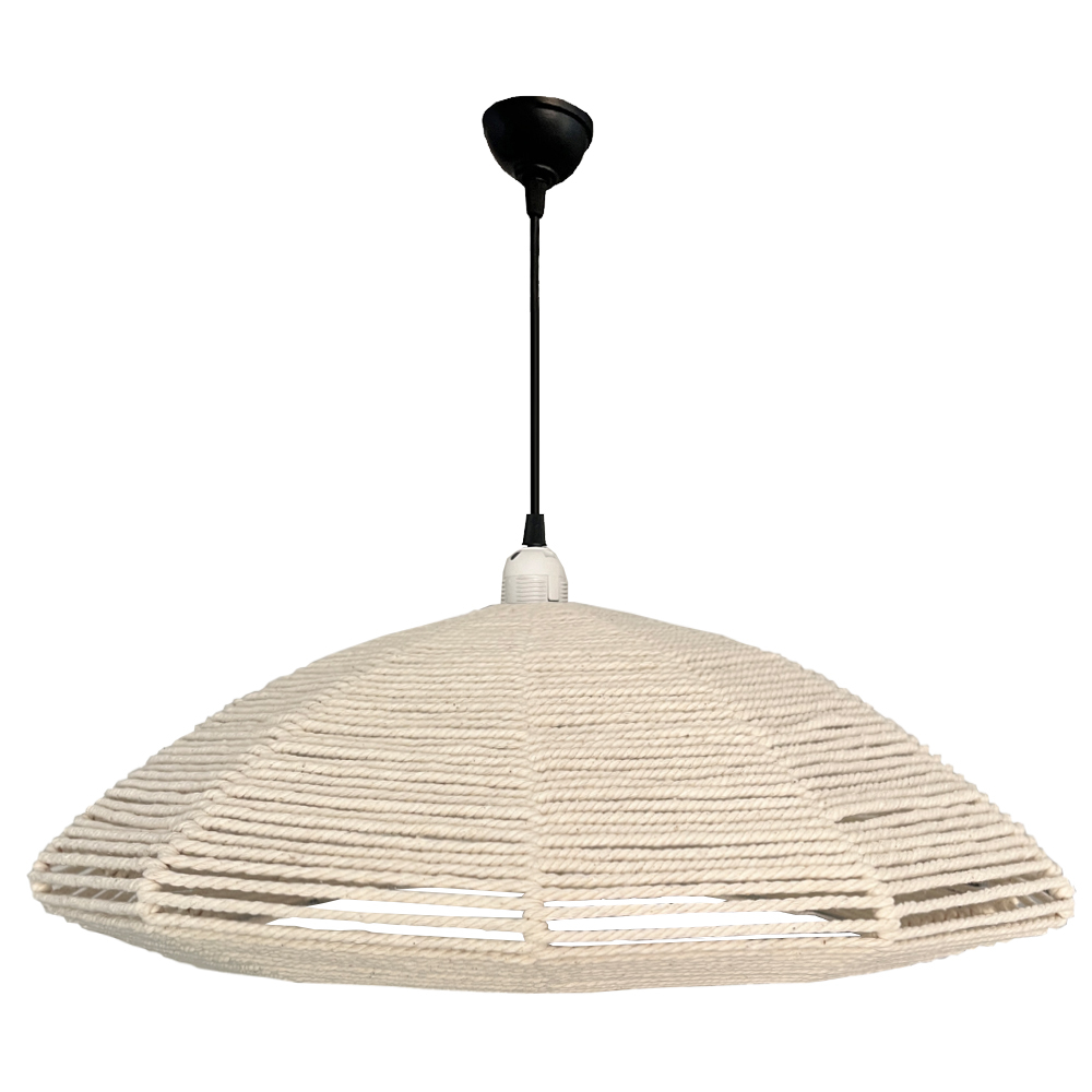 لوستر بافتنی مدل مکرومه کد 6022