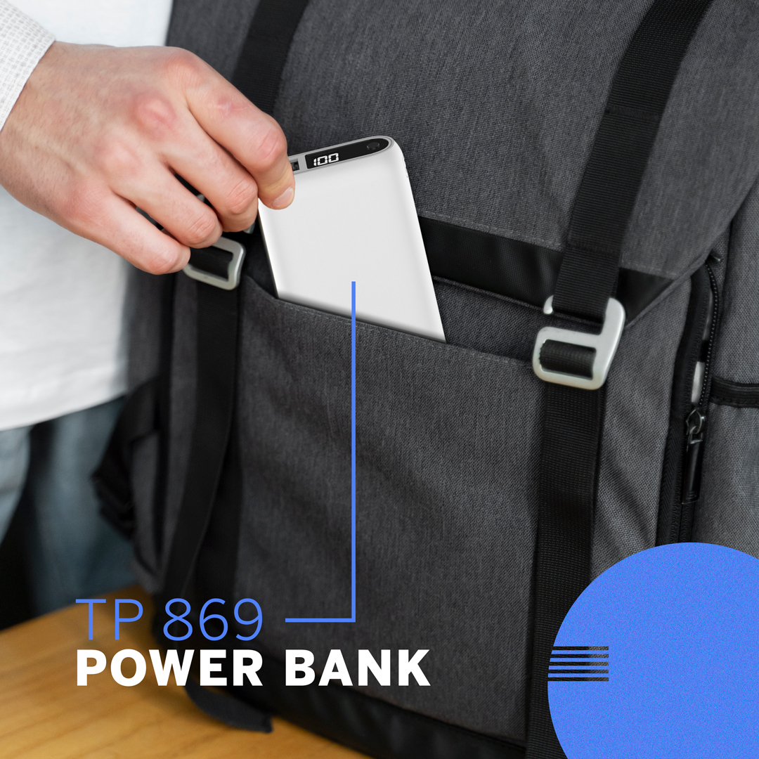 پاوربانک 22.5 وات تسکو مدل TP 869 ظرفیت 20000 میلی‌آمپر ساعت