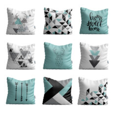 کاور کوسن شمسه نگار مدل خانه شیرین کد RW-506 مجموعه 9 عددی