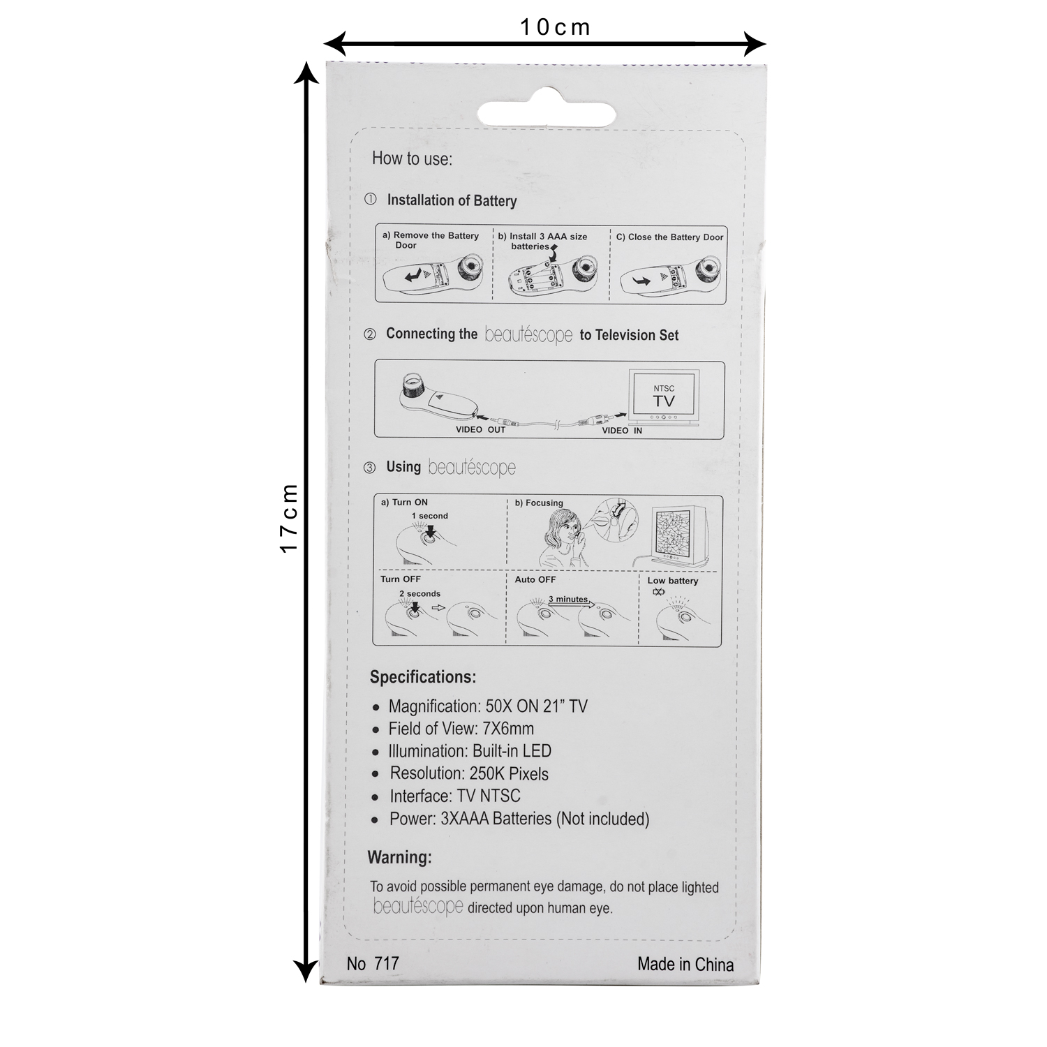 میکروسکوپ کامار مدل 717