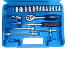 جعبه بکس و پیچ گوشتی 1/4 اینچ مجموعه 53 عددی