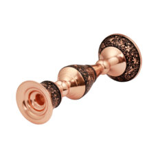 شمعدان مسی مدل الماس تراش کد 3