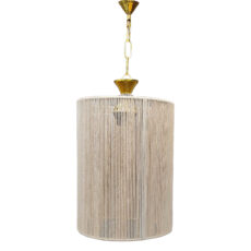 لوستر بافتنی مدل لوستر مدل استوانه 30*22