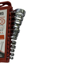 آچار یکسر تخت و یکسر رینگی استرانگ مدل SMT-STRONG-12PCS-22MM مجموعه 12عددی