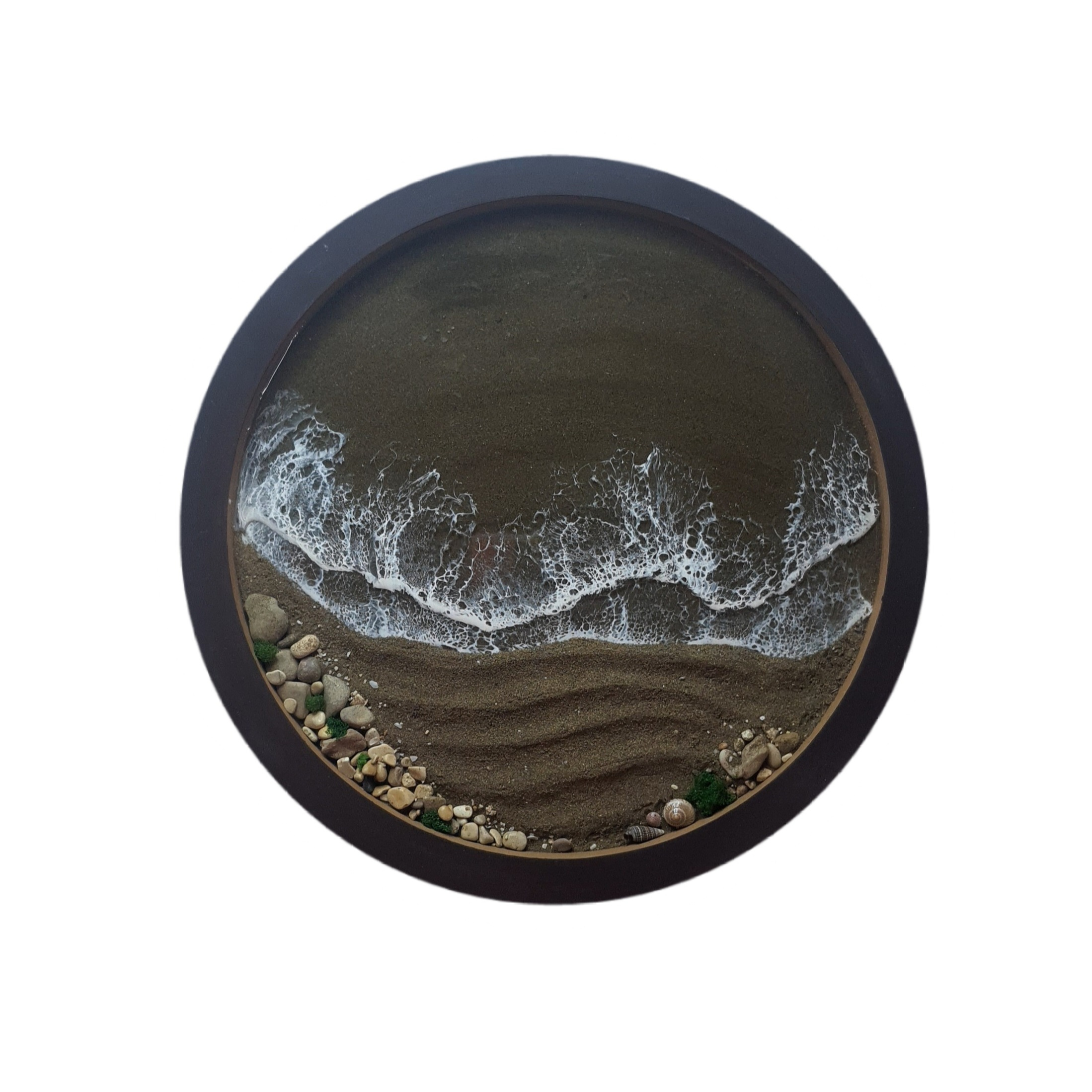 تابلو رزینی مدل ساحل و دریا