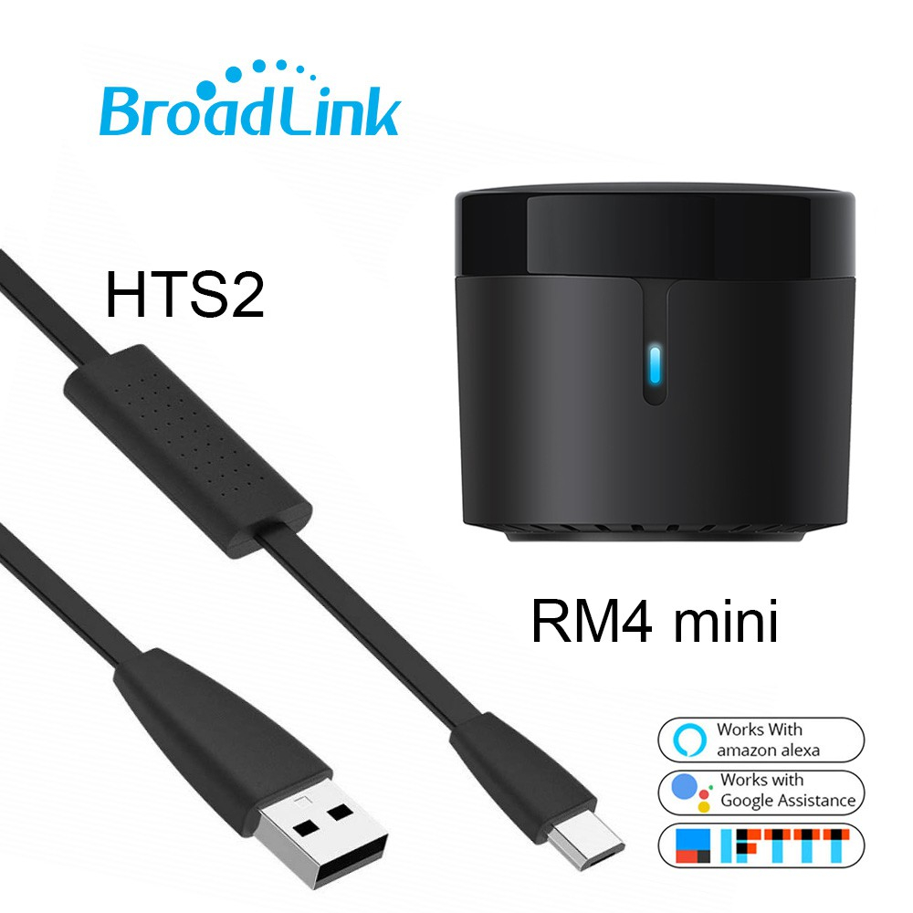 ریموت کنترل هوشمند برادلینک مدل RM4 mini به همراه سنسور دما و رطوبت
