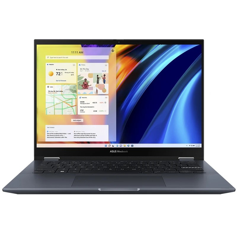 لپ تاپ 14 اینچی ایسوس مدل Vivobook S 14 Flip-TP3402VA-LZ669W-i5 13420H-24GB DDR4 3200MHz-512GB SSD-Touch-Backlit-W - کاستوم شده
