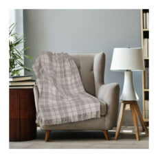 شال مبل برق لامع طرح مینیاتور سایز 140*130 سانتی متر