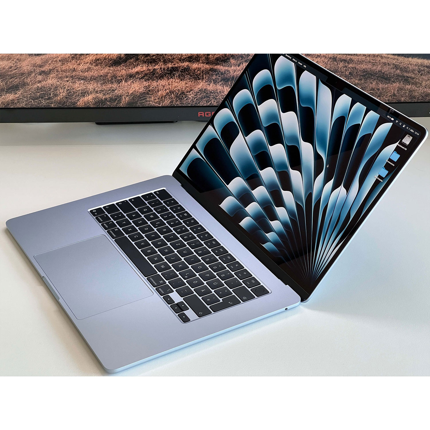 لپ تاپ 15.3 اینچی اپل مدل MacBook Air MC7C4 2025 LLA-M4-16GB Ram-512GB SSD