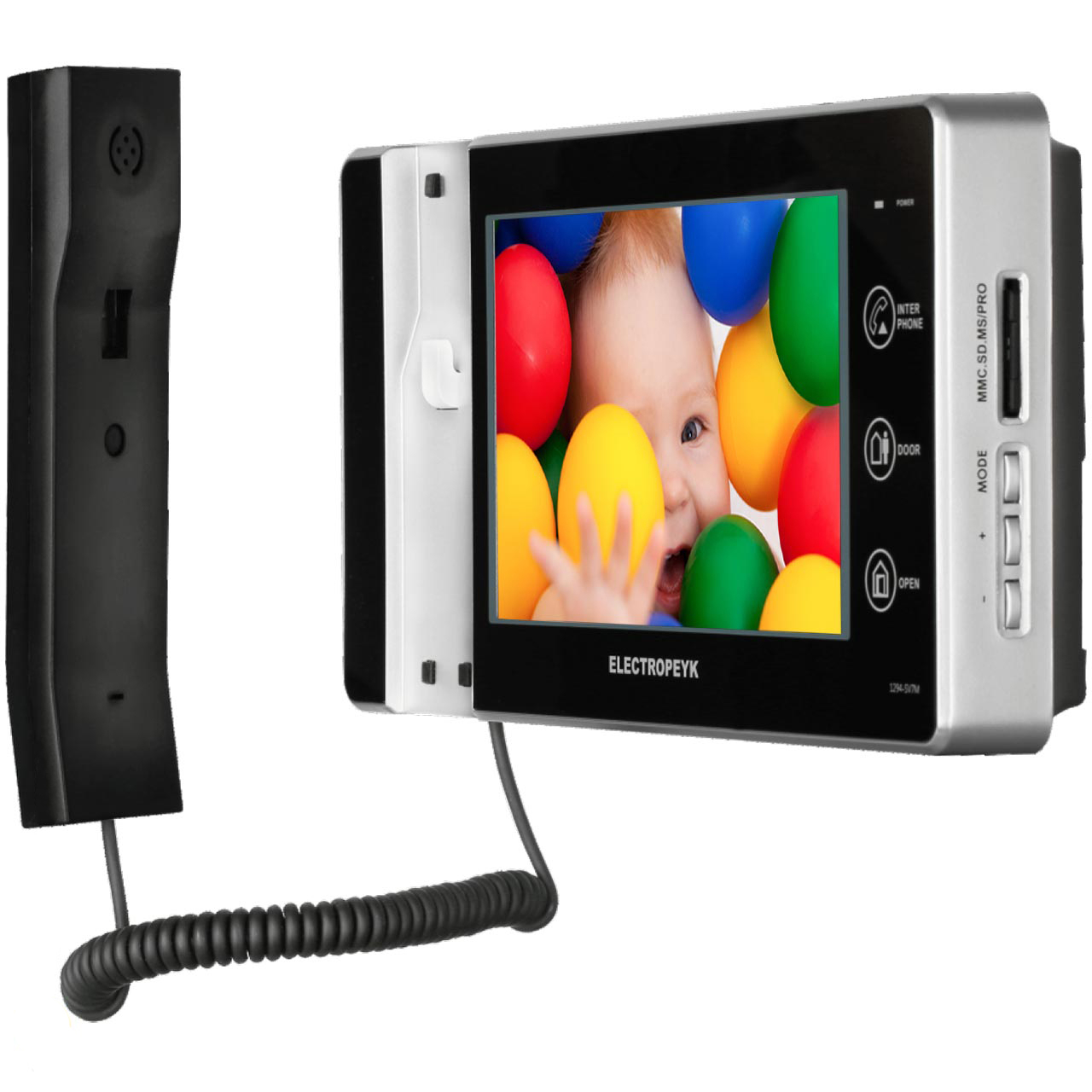 دربازکن تصویری الکتروپیک مدل 1294 کد 1077 مجموعه 2 عددی