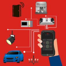 رله سوئیچ هوشمند پِک مدل دو کانال