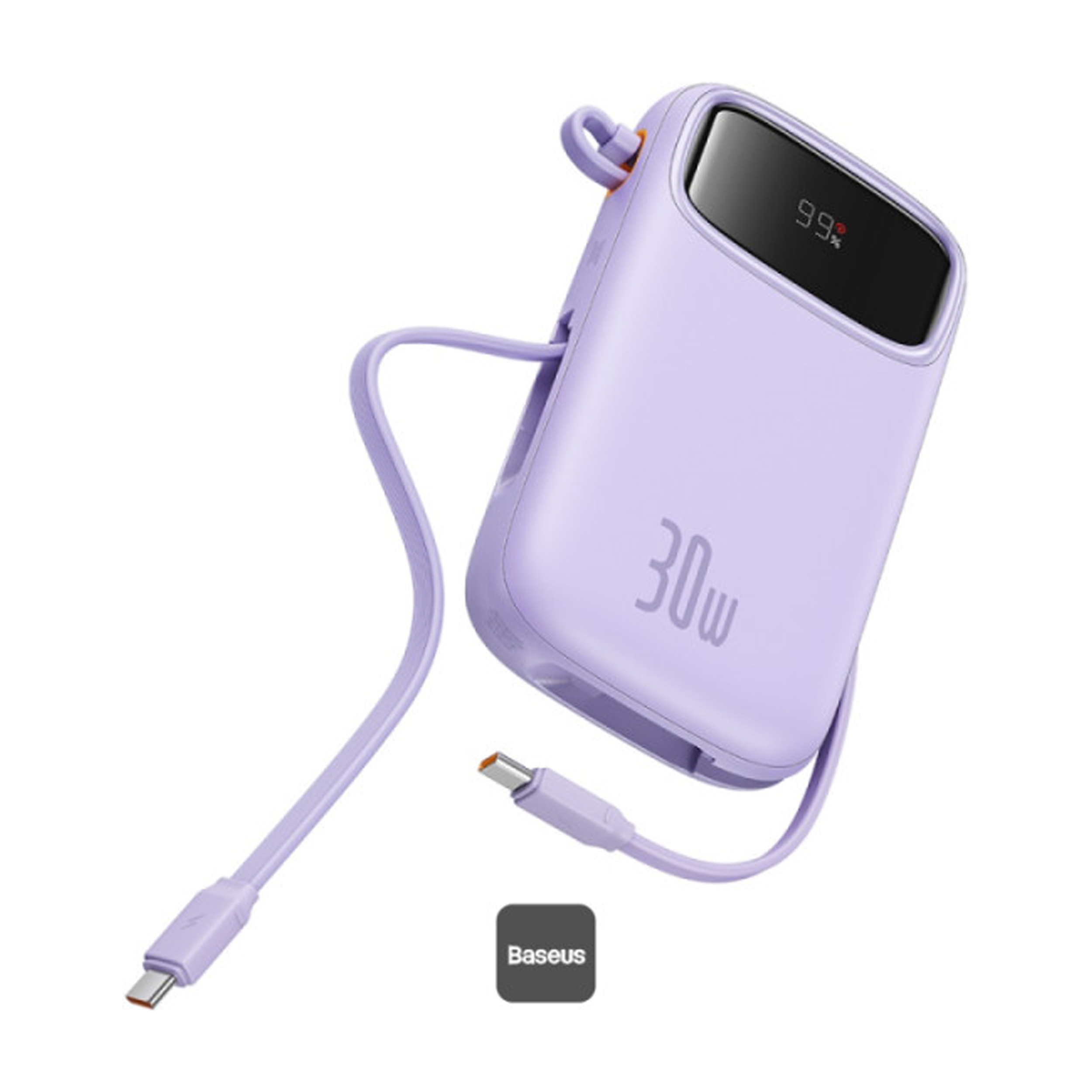 پاوربانک 30 وات بیسوس مدل QPow2 ظرفیت 20000 میلی آمپر ساعت