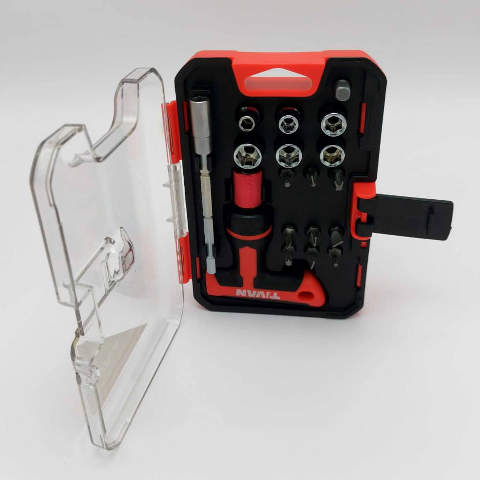 پیچ گوشتی تیوان مدل SDS18 بسته 18 عددی