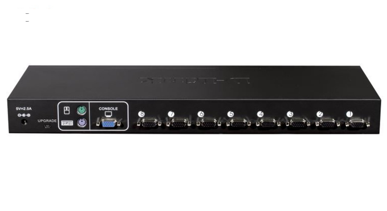 سوییچ 8 پورت KVM دی-لینک مدل KVM-440