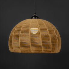 لوستر تزئینی مدل مکرومه دست ساز مدل قارچی کد 01