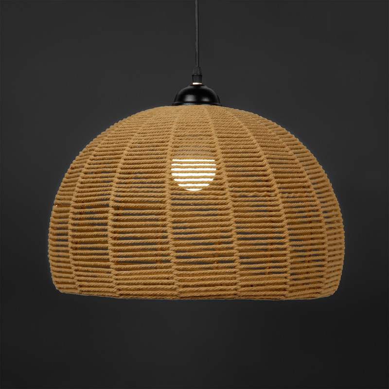 لوستر تزئینی مدل مکرومه دست ساز مدل قارچی کد 01