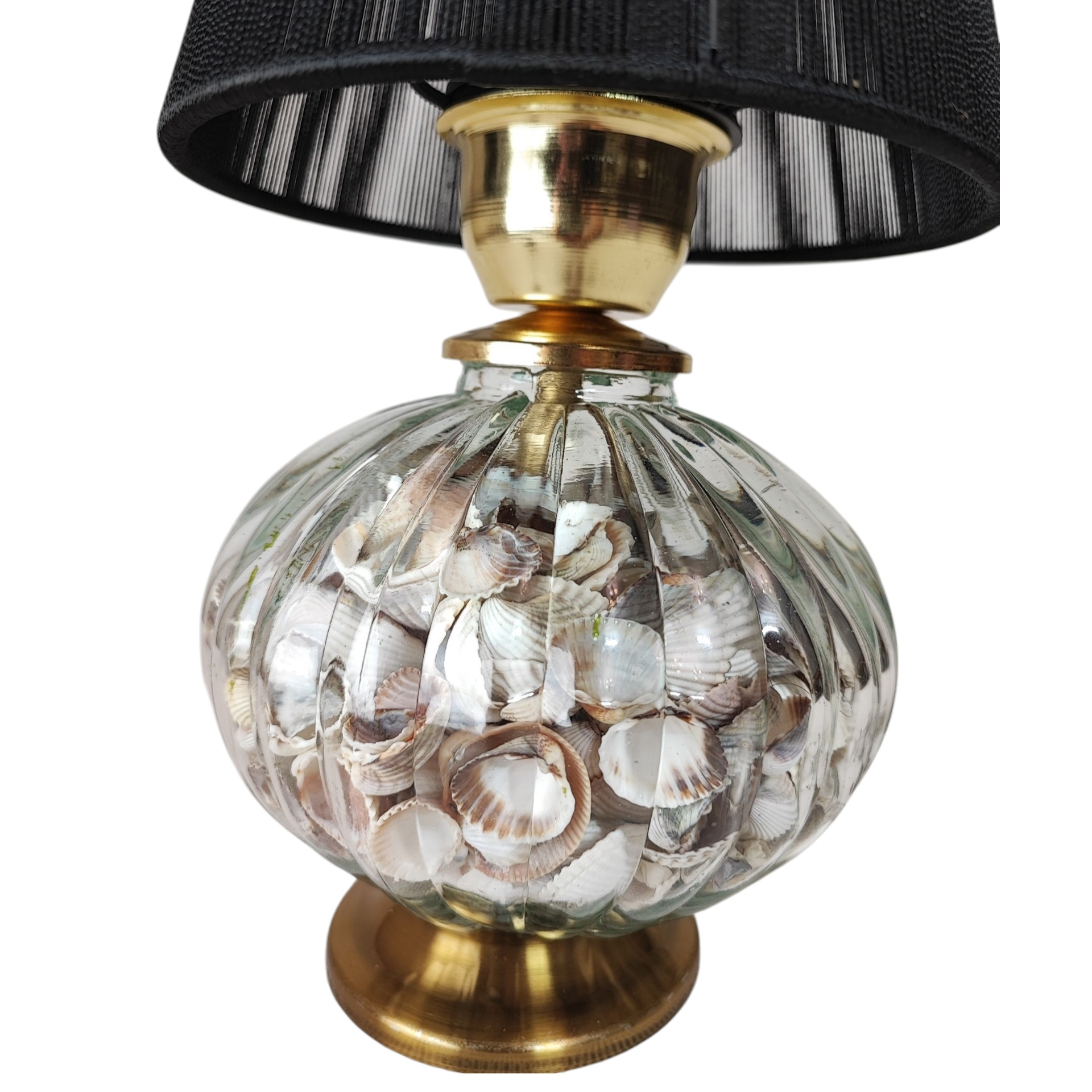 آباژور مدل شیشه و صدف