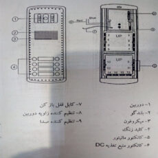 پنل دربازکن تصویری کوماکس مدل DRC-2AC