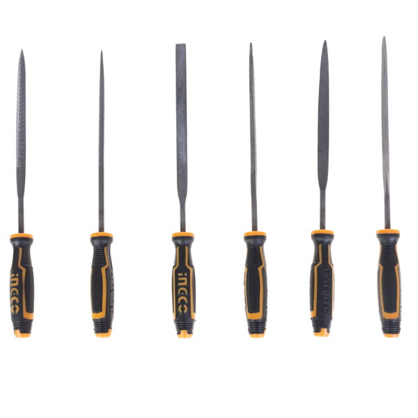 سوهان مینیاتوری اینکو مدل HKTF-63 مجموعه 6 عددی