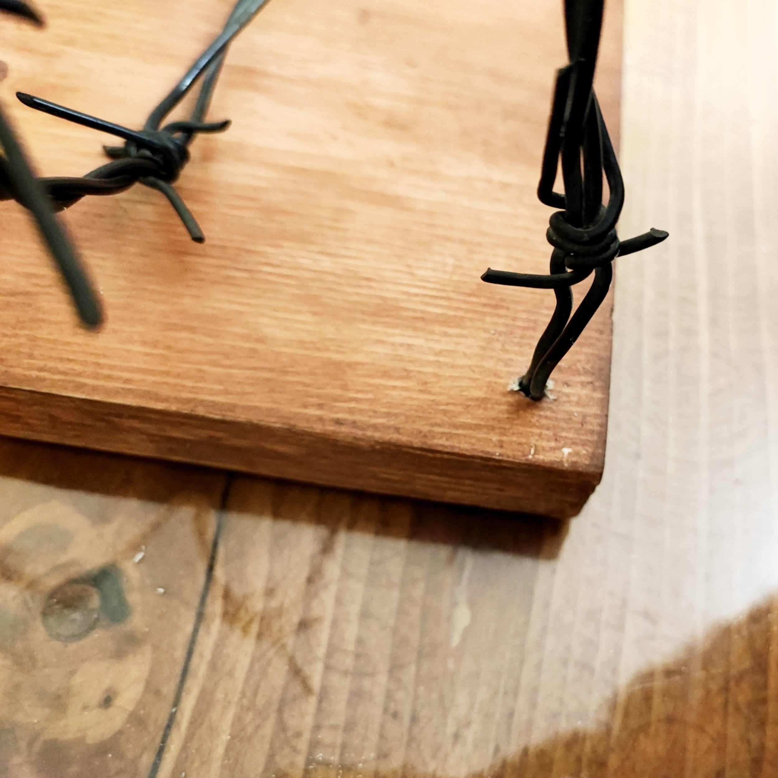 لوستر دیواری چوبی کد 05