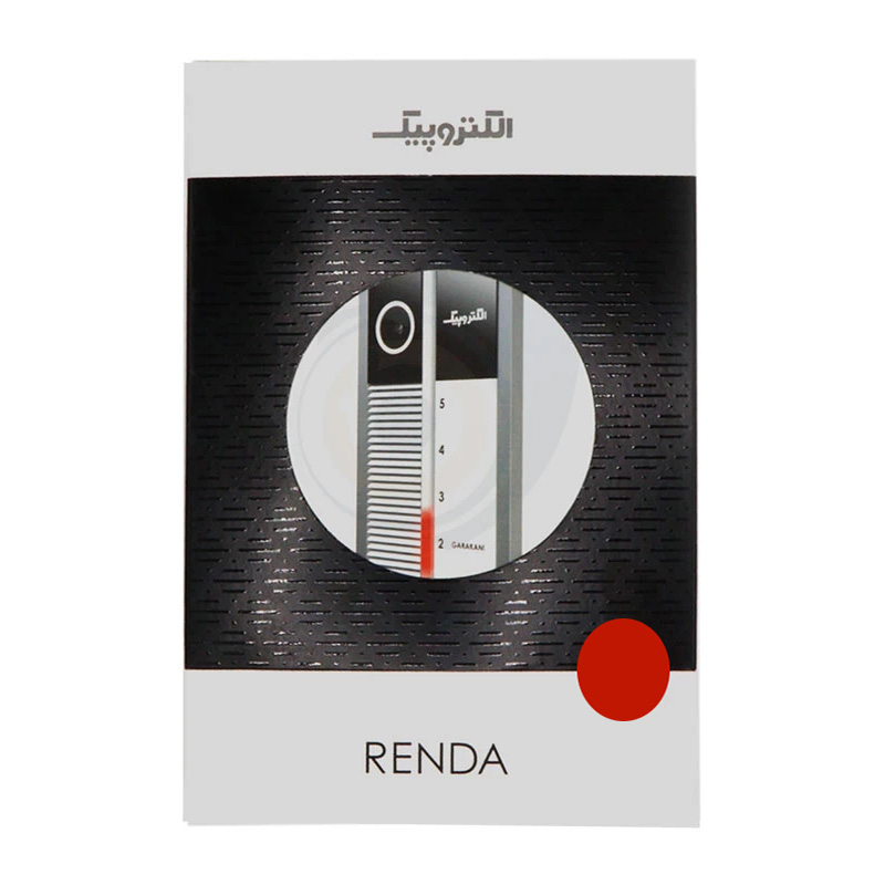 پنل دربازکن تصویری الکتروپیک مدل رندا 2 واحدی