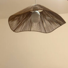 لوستر بافتنی مدل رافیا