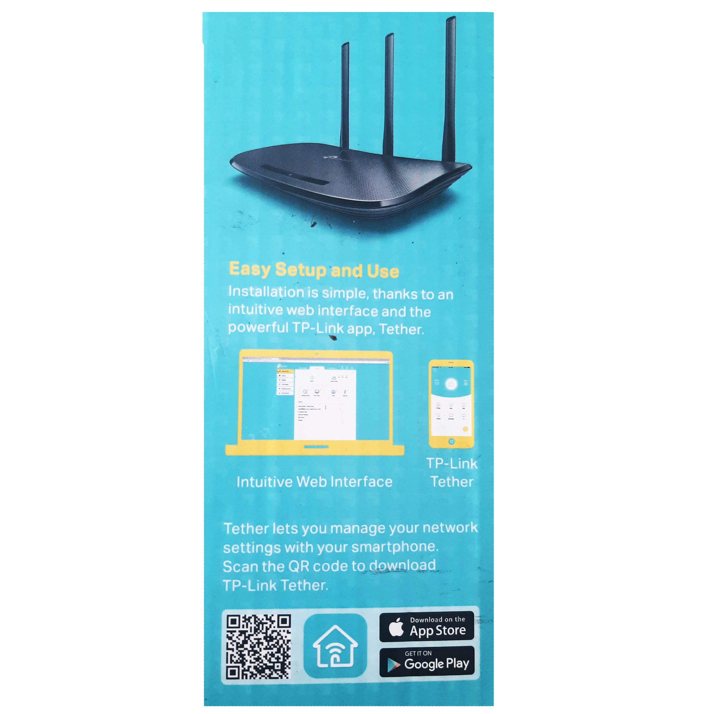 اکسس پوینت و گسترش دهنده محدوده بیسیم تی پی-لینک مدل 450Mbps-2.5Ghz-3IN1-5dBi