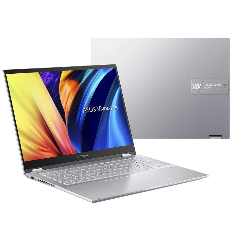 لپ تاپ 14 اینچی ایسوس مدل Vivobook S 14 Flip-TP3402VA-LZ669W-i5 13420H-24GB DDR4 3200MHz-512GB SSD-Touch-Backlit-W - کاستوم شده