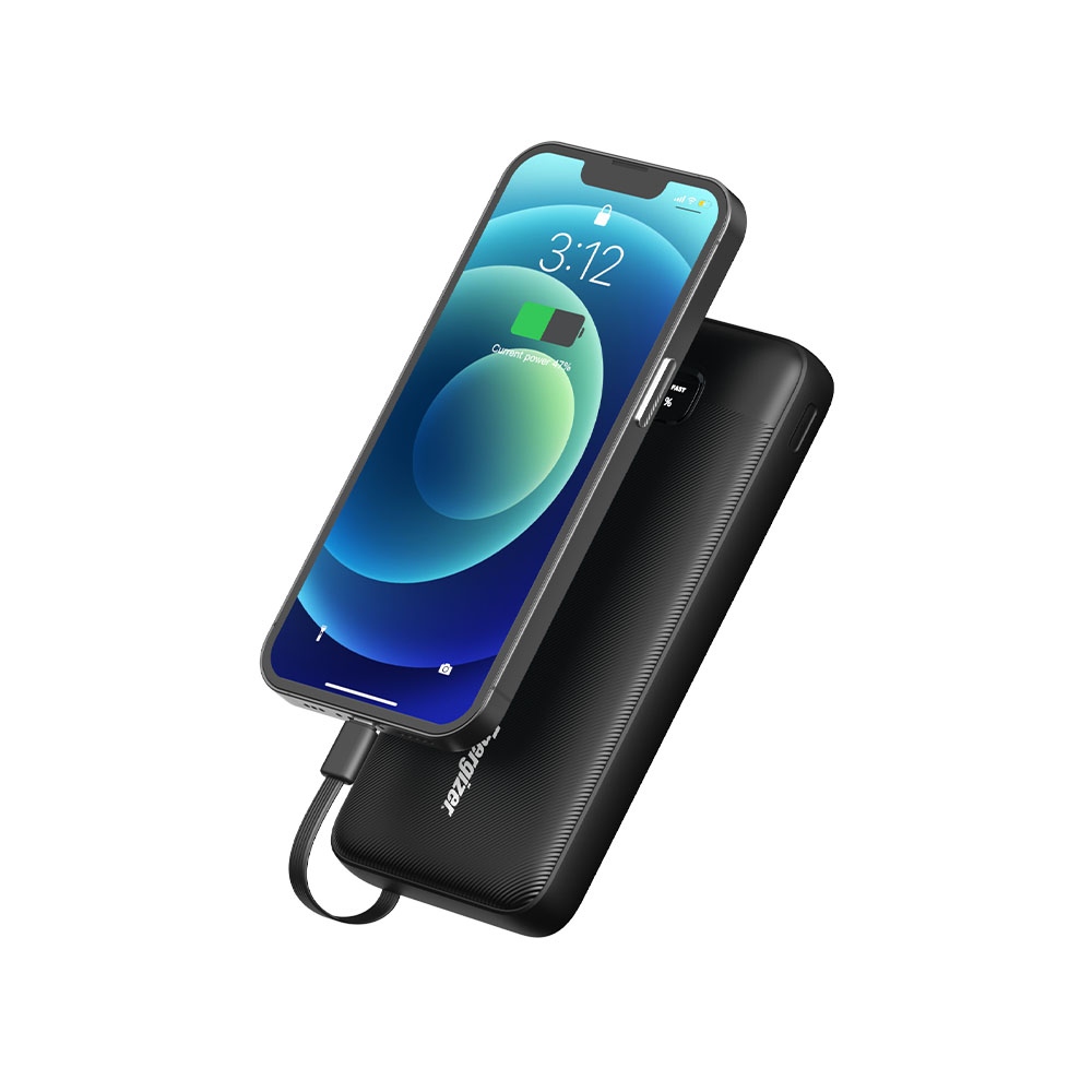 پاوربانک 22.5 وات انرجایزر مدل UE20076PQ ظرفیت 20000 میلی آمپرساعت