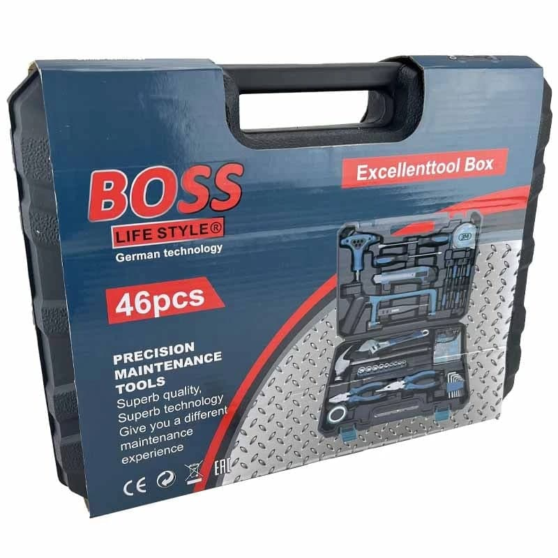 مجموعه 46 عددی ابزار دستی باس مدل BS- 46PCS