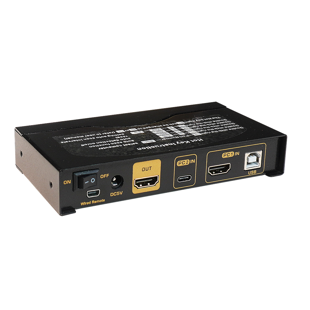 کی وی ام سوییچ  Type C و HDMI کی نت پلاس مدل KP-SWKCHD02