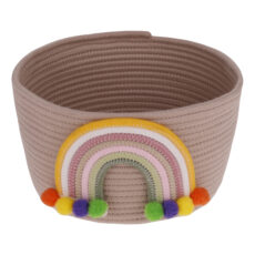 سطل زباله اتاق کودک مدل رنگین کمان